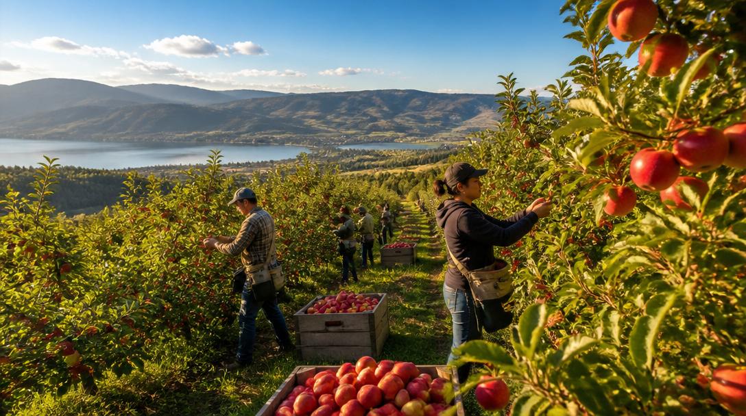 Orchard Worker — Fruit Picking & Tree Care