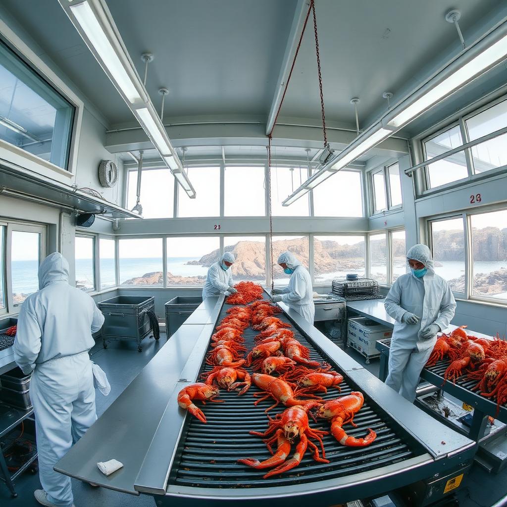 Seafood Processing Plant Worker
